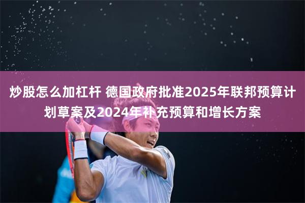 炒股怎么加杠杆 德国政府批准2025年联邦预算计划草案及2024年补充预算和增长方案